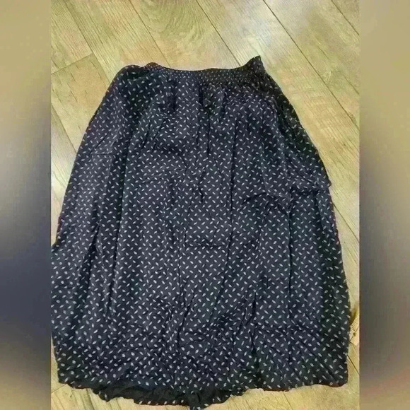 blue women's  skirt large - Picture 2 of 8